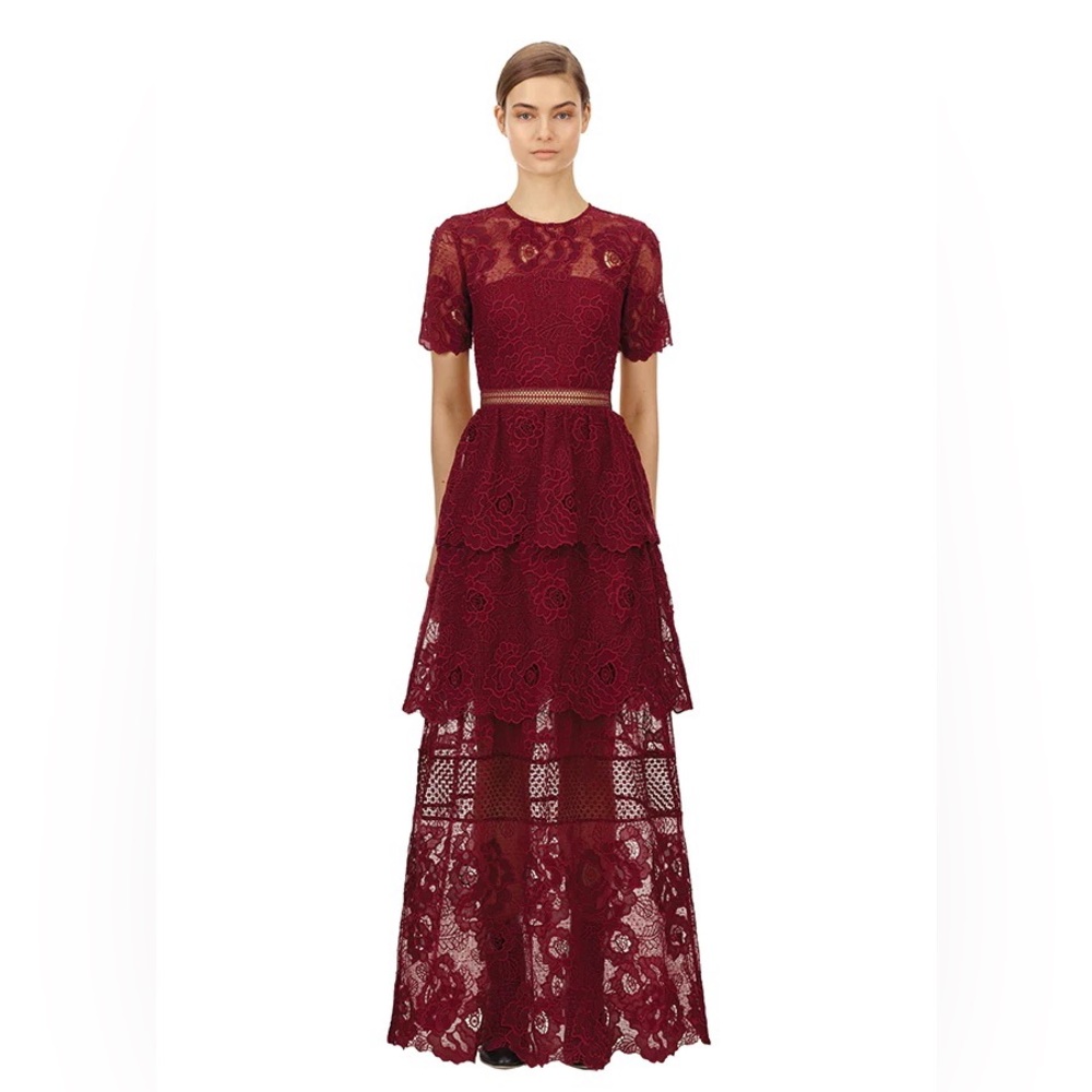 Self-Portrait maxi dress
